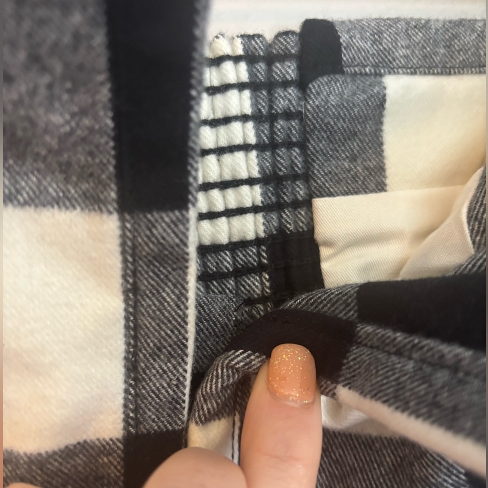 NWT Mara Hoffman Layne Cropped Checked Cotton-Flannel Strapless Top 4 - Picture 10 of 12